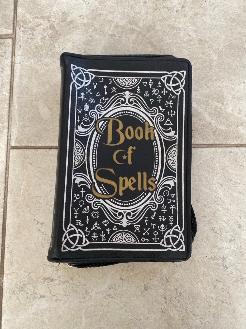 Book of Spells Cosmetic Bag